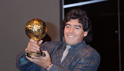 Maradona's World Cup Golden Ball trophy had mysteriously disappeared. It will be auctioned in Paris