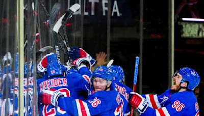 Trocheck's power-play goal lifts Rangers to 4-3 win over Hurricanes in 2OT for 2-0 series lead