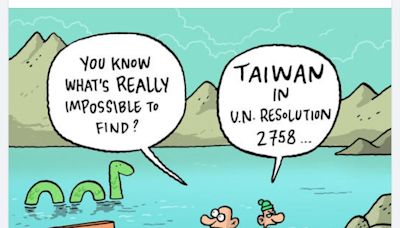 比尼斯湖水怪更難找！漫畫家諷中國扭曲2758號決議