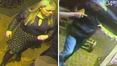 Man and woman wanted after serious assault at Glasgow premises