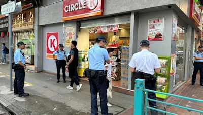 深水埗OK便利店職員遭賊人搶走$900 警翌日拘兩男涉行劫