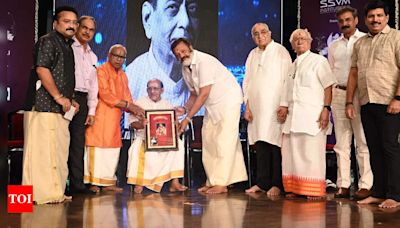 Melodies & memories at Dr BMK’s tribute event | Chennai News - Times of India