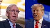 Trump hits Mitch McConnell for 'destroying our oceans' with 'windmills' when asked about the GOP leader's health scare