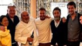 Los Beckham lo dan todo en Valladolid: visitan una exclusiva bodega junto a Gordon Ramsey