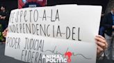 Trabajadores del Poder Judicial suman cuatro días de protestas; AMLO da “su palabra” para que no sean afectados