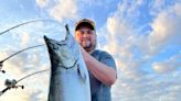 At over 40 pounds, a chinook salmon in Lake Michigan is believed to be the heaviest 'king' caught in about 30 years