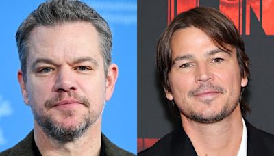 Matt Damon kept telling Josh Harnett he'd regret gaining 30 pounds for 'Oppenheimer:' 'You're never gonna get that off again'