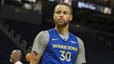 Steph Curry (lower leg) participates in non-contact shooting work