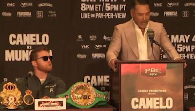 Canelo Álvarez llama "lacra" a Óscar de la Hoya, quien advierte que demandará al tapatío