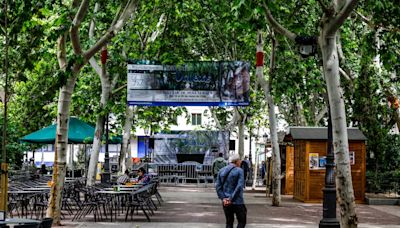 “Los seres humanos están siendo implantados por otra especie”, anunció Delgado en la Feria del Libro de Vallecas