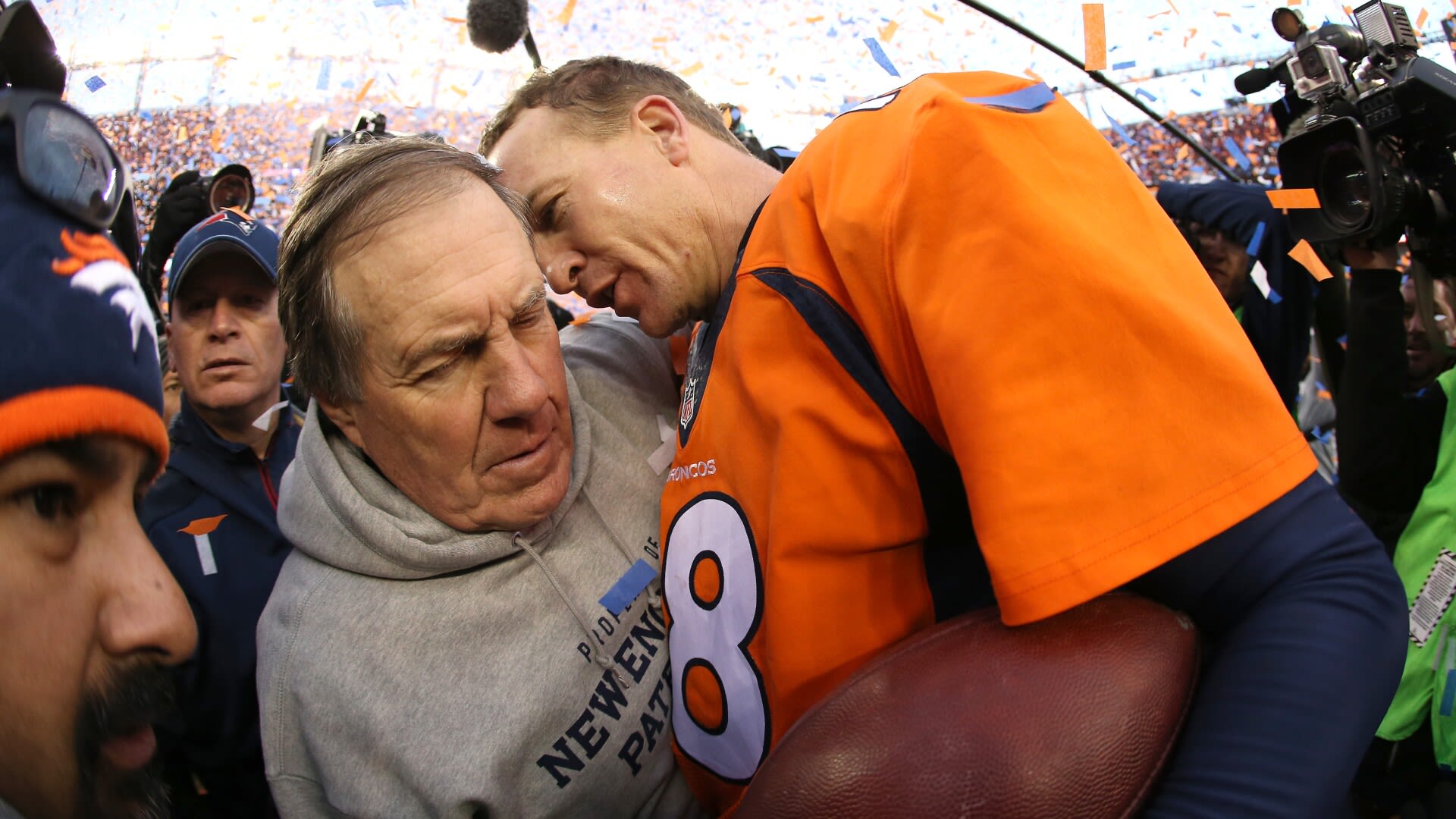 Peyton Manning says Bill Belichick will appear on every ManningCast this season