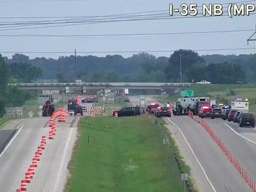 Suspect arrested after standoff shuts down Interstate 35 near Faribault