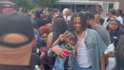 Detroit rapper Skilla Baby returns home for meet and greet following new career milestone