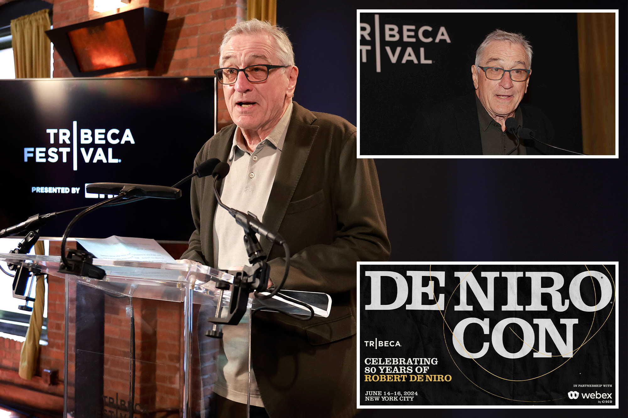 You talking to me? Robert De Niro gets his own De Niro Con at 2024 Tribeca Festival