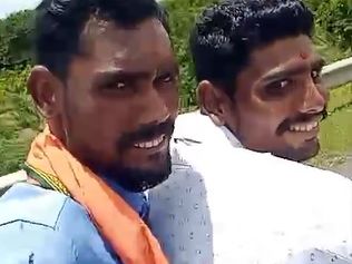 Pillion Rider's Reel Captures Bike Crash On Maharashtra Highway