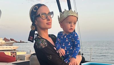 Paris Hilton Shares Photos of Son Phoenix Rocking a Tiny Sequin Crown: 'Every Princess Needs Her Prince'