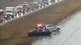 Toyota Prius Takes Out Dodge Charger Minnesota Police Car
