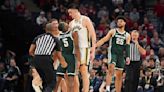 No. 3 Purdue hangs on to beat Michigan State 67-62 in Big Ten quarterfinals