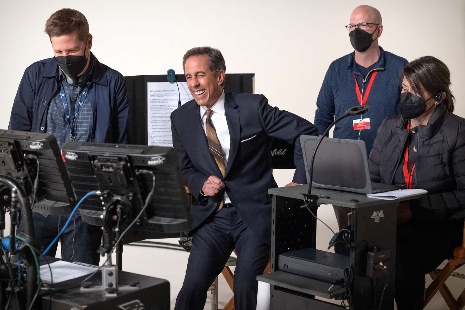 Jerry Seinfeld reveals how he defused a tense moment filming 'Unfrosted'