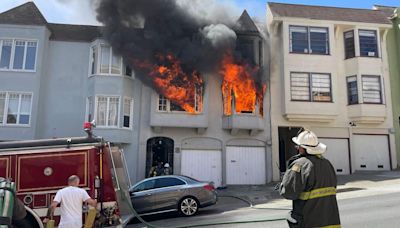 SF Alamo Square dog walker's home burns weeks after receiving racist threats