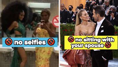 Here Are All The Strict Rules Celebs Reportedly Have To Follow At The Met Gala