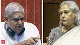 Dhankhar-Jaya Bachchan tiff in Rajya Sabha, Oppn plans motion for removal of VP