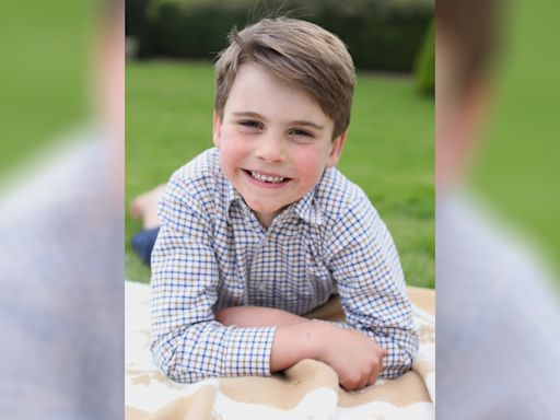 Prince William, Kate Middleton share new photo of Prince Louis for his 6th birthday