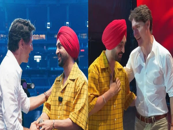Diljit Dosanjh receives surprise visit from Justin Trudeau at Canada concert