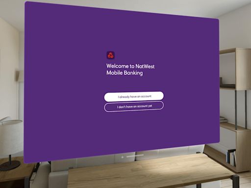 NatWest makes banking app available on Apple’s Vision Pro headset