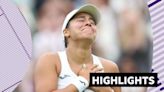 Wimbledon 2024: Watch as defending champion Marketa Vondrousova shocked in first round