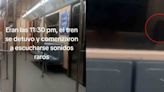 Usuario del Metro capta figura espectral en un vagón ¿Qué es?