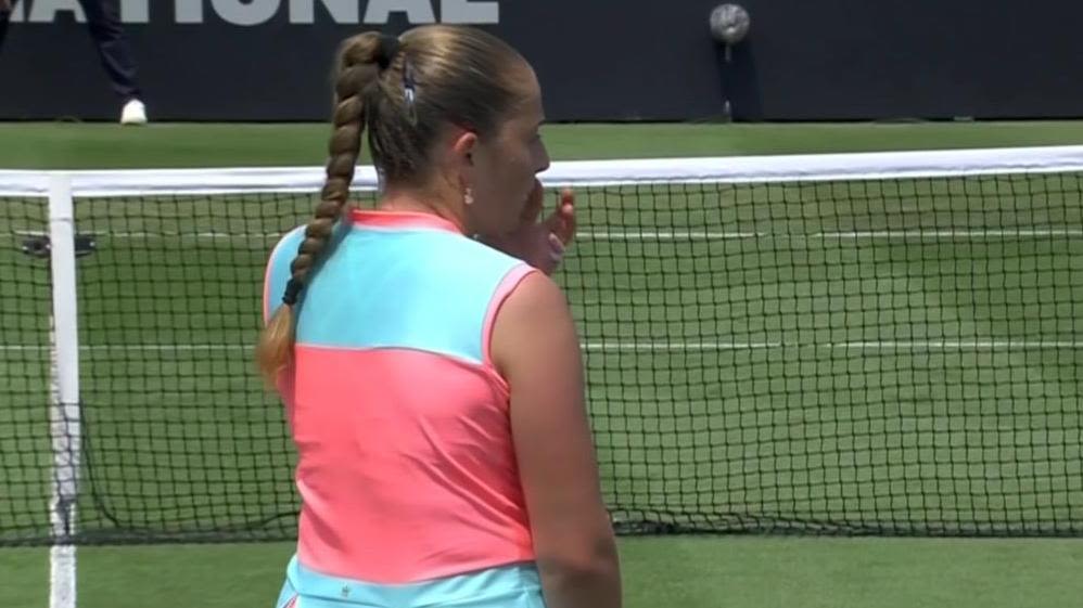 Jelena Ostapenko has one of the roughest double faults you'll see - Stream the Video - Watch ESPN