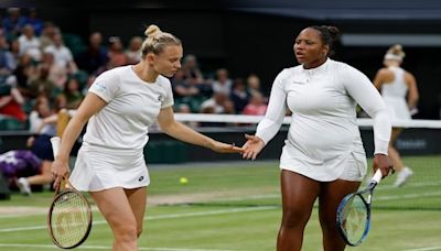 Townsend-Siniakova lift Wimbledon women's doubles title in first Grand Slam together as a pair - CNBC TV18