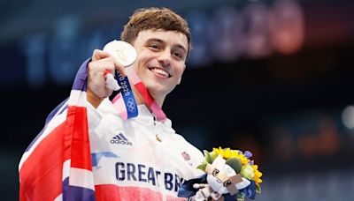 Tom Daley shows off cardboard beds in Paris Olympic village