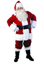 Adult Santa Claus Suits and Accessories | Deluxe Theatrical Quality ...