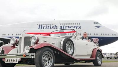 Get married on an old BA 747 in the Cotswolds - one of the quirkiest venues in the UK