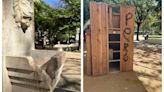Vuelven a vandalizar el parque de la Glorieta José Espejo, inaugurado en Xàtiva hace un año