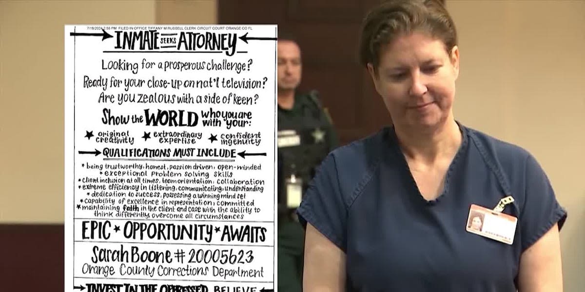 Woman accused of killing boyfriend by stuffing him in a suitcase creates ad looking for new lawyer