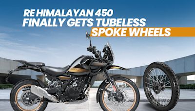 BREAKING: Royal Enfield Himalayan 450 Gets The Tubeless Spoke Wheel & Rally Seat - ZigWheels