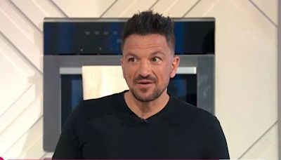 Peter Andre grins as he's quizzed on age gap with Emily