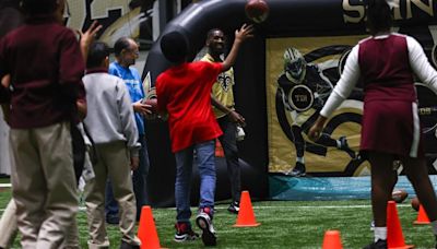 Cornerstone partners with New Orleans Saints to inspire young minds through educational programming