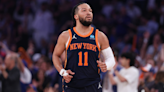 Jalen Brunson injury: Knicks star exits Game 2 vs. Pacers with sore foot, questionable to return