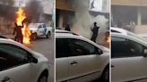 Pergamino: un hombre se prendió fuego en la puerta del Ministerio Público Fiscal