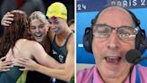 Commentator gets the boot for sexist comment about Aussie swimmers