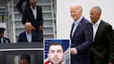 Biden hits NYC for $25M fundraiser with Colbert, Obama, Clinton — but still hasn’t commented on NYPD officer’s killing