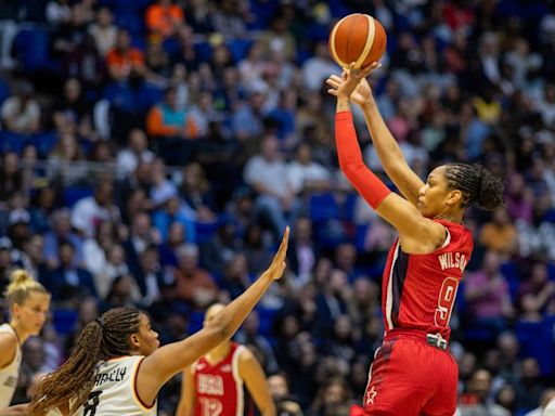 ‘It’s all about getting a little bit better’: Team USA continues to show flaws but improves in 27-point hammering of Germany