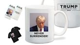 Trump Capitalizes On His Legal Troubles This Holiday Season Selling $35 Mug Shot-Themed Wrapping Paper, Urges 'Only ONE...