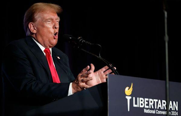 Trump booed at Libertarian convention