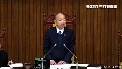 韓國瑜：盼立院在華人世界 扮演好民主國家角色