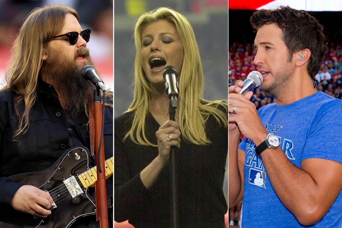 WATCH: Country Music's Best, Worst + Most Unusual National Anthem Performances